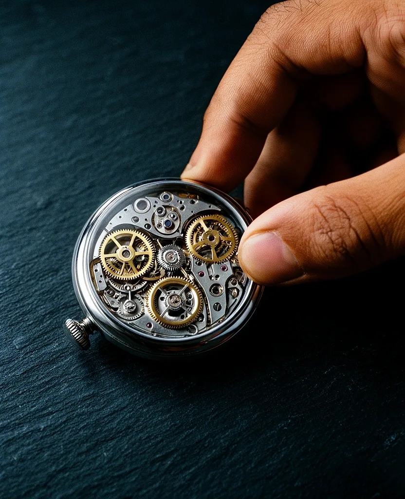 Precision and discipline represented through mechanical horology